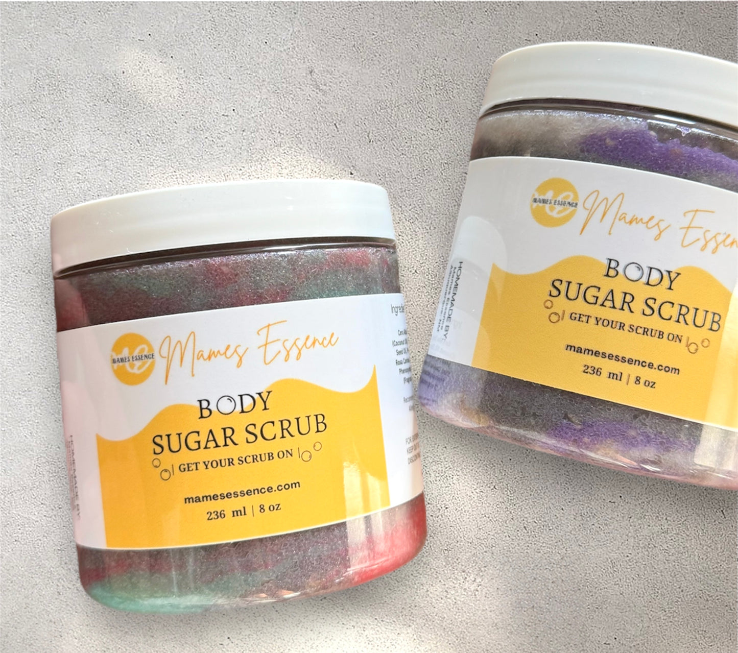 Custom Body Sugar Scrub 8oz