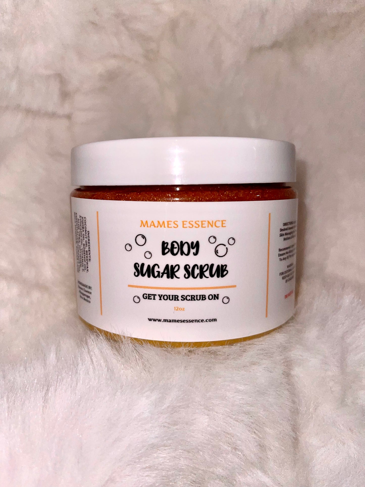 Custom Body Sugar Scrub 12oz